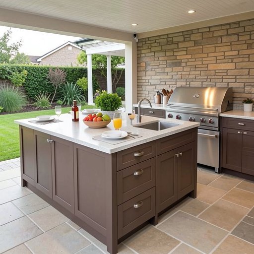 13 outdoor kitchen island ideas