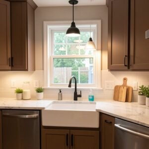 14 kitchen sink lighting ideas