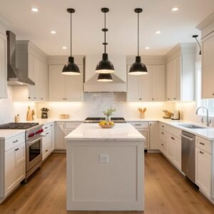10 open kitchen lighting ideas