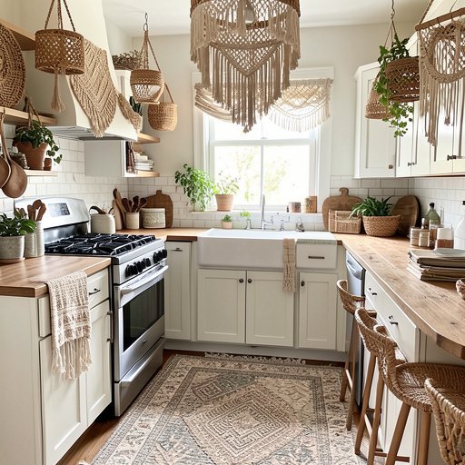 12 boho kitchen decor ideas
