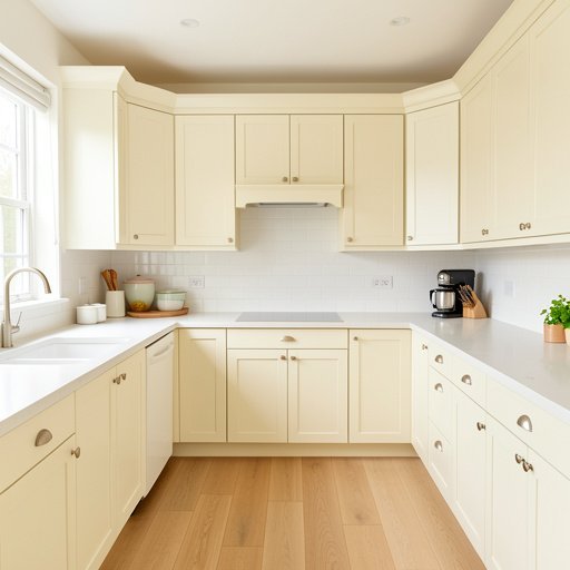 10 cream kitchen cabinet ideas