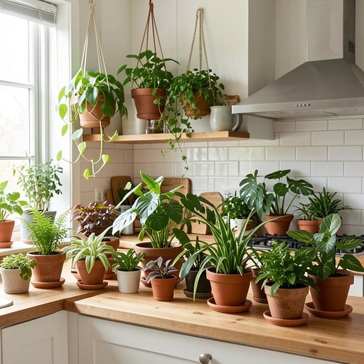 10 kitchen plant decor ideas