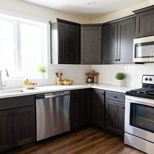14 dark rustic kitchen cabinet ideas