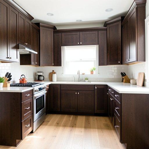11 dark wood kitchen cabinet ideas