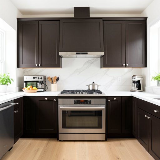 10 espresso kitchen cabinet ideas