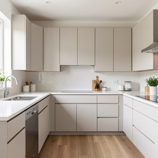 13 flat panel kitchen cabinet ideas