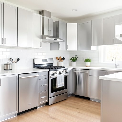 11 aluminum kitchen cabinet ideas