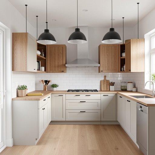 12 hanging kitchen cabinet ideas