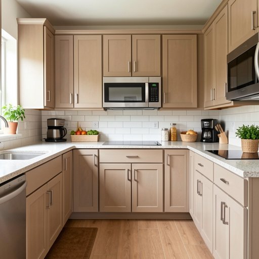 13 microwave kitchen cabinet ideas
