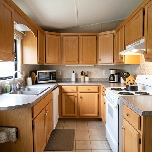 10 mobile home kitchen cabinet ideas
