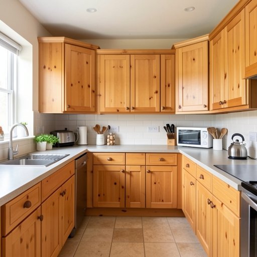10 pine kitchen cabinet ideas