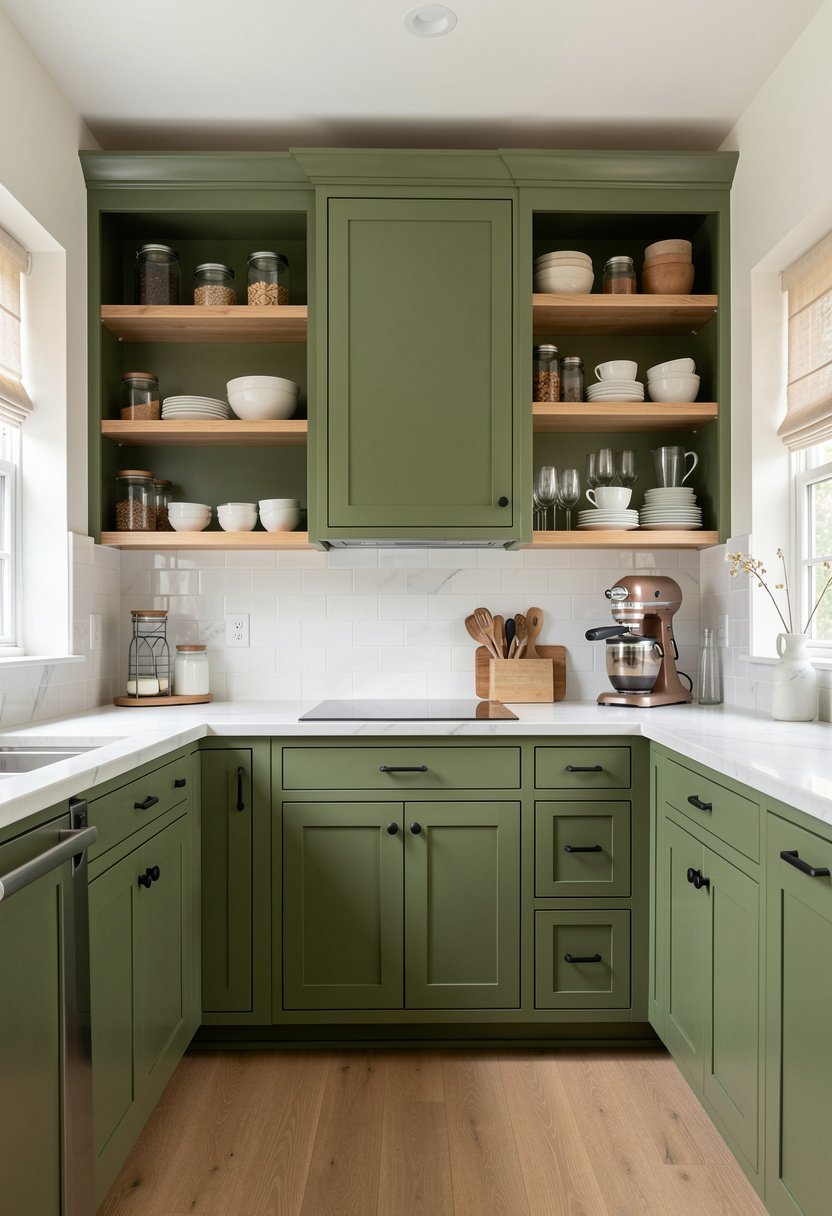 Focus On Open Shelving Elements