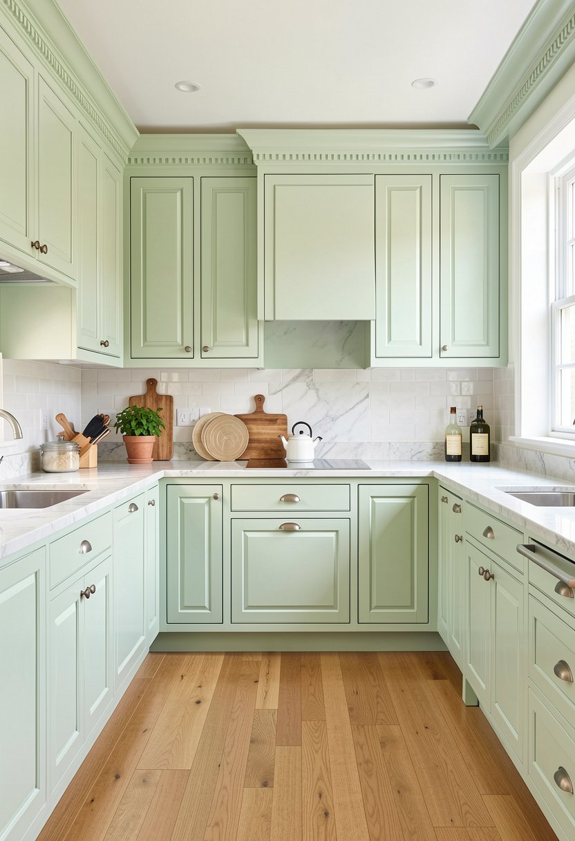 Frame the Kitchen with Trim