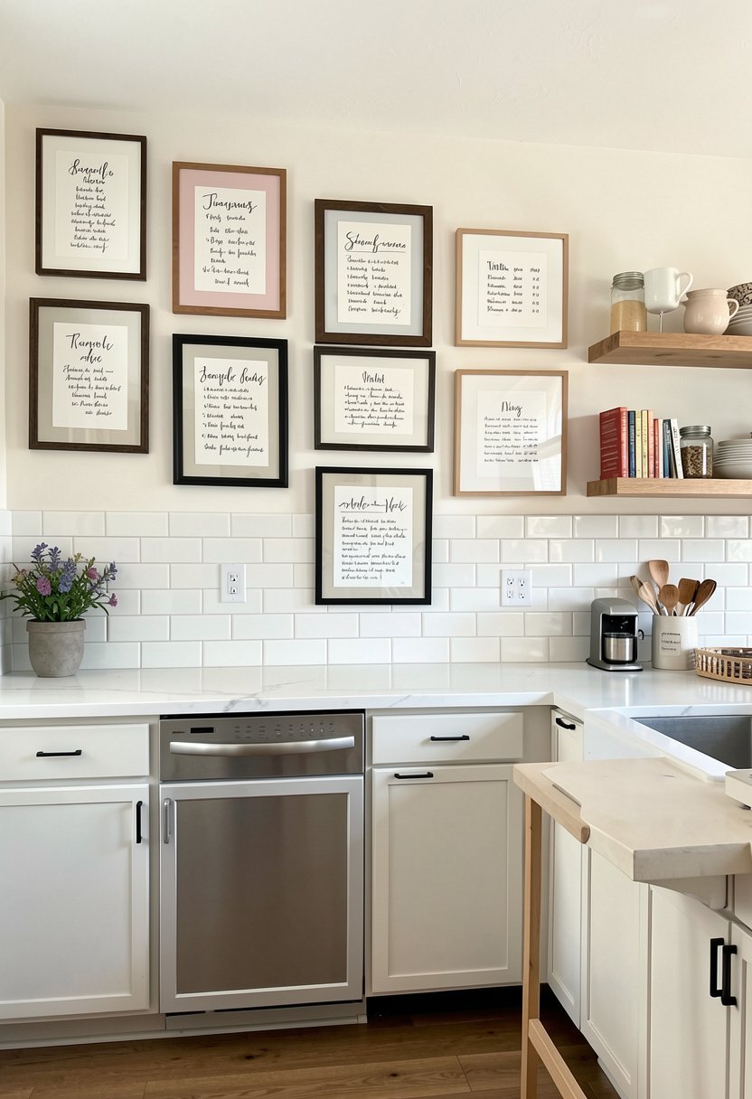 Framed Recipe Cards