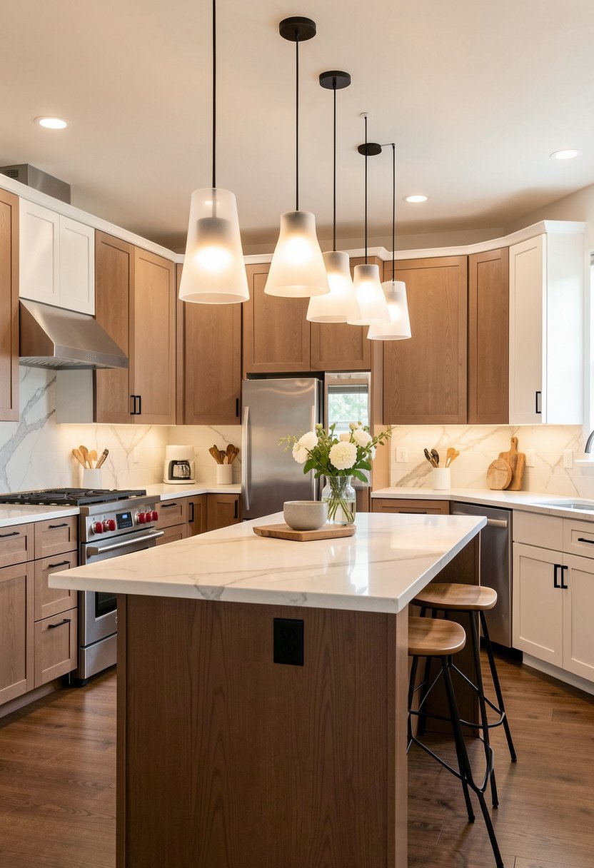 Frosted Acrylic Modern Pendants