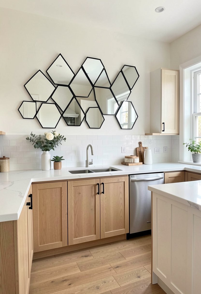Geometric Wall Mirrors