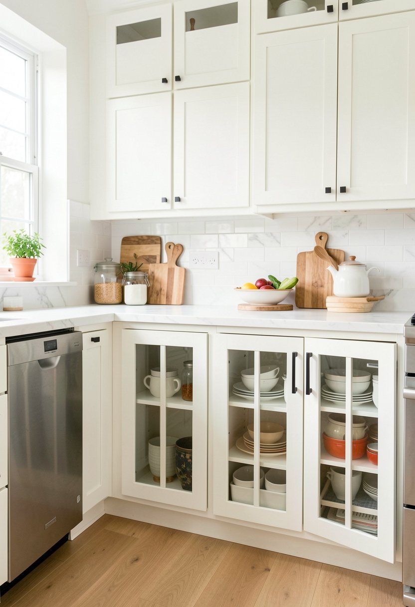 Glass Front Door Cabinets