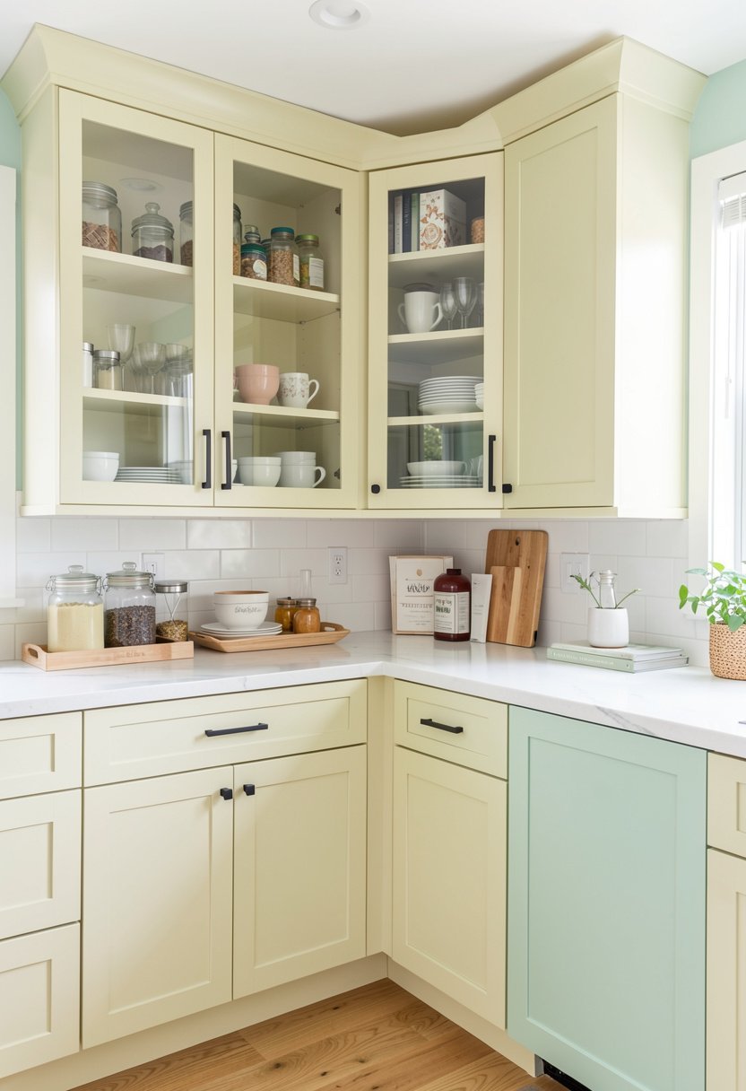Glass Front Pantry