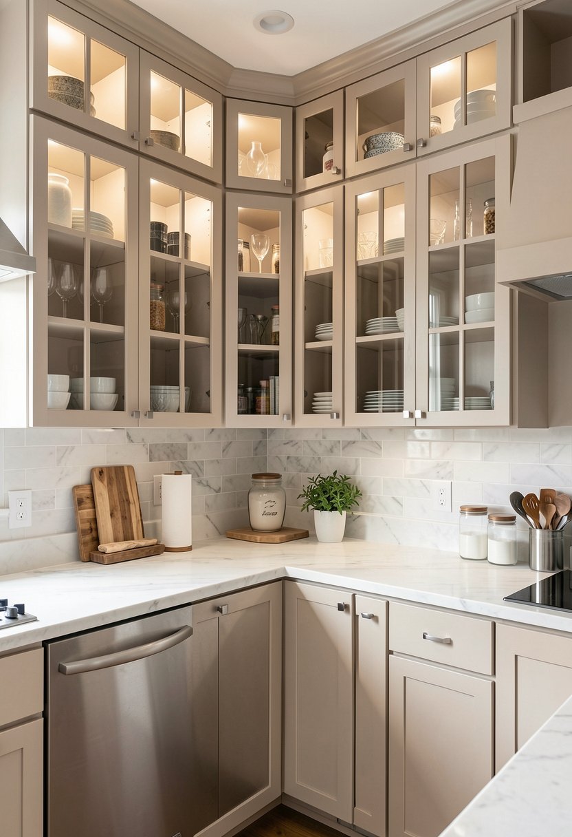 Glass Fronts to Show Off Style