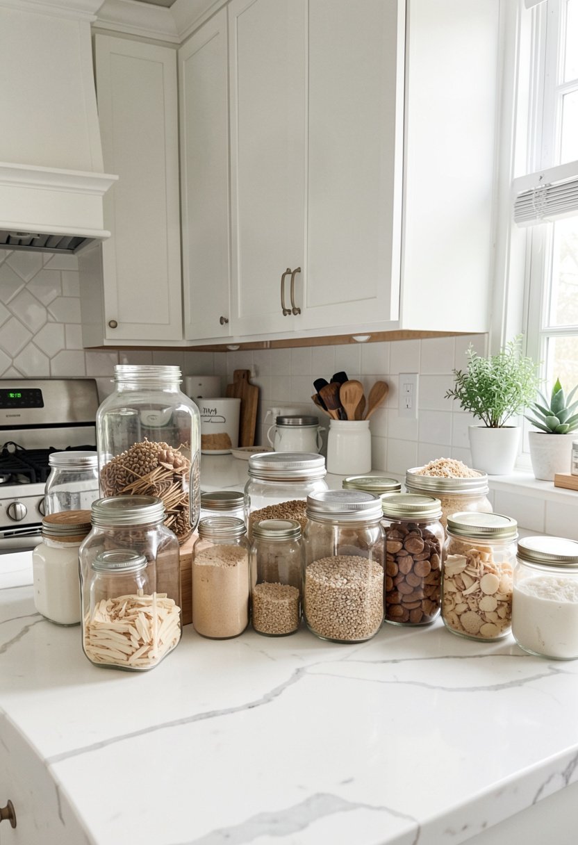 Glass Jars for Dry Goods