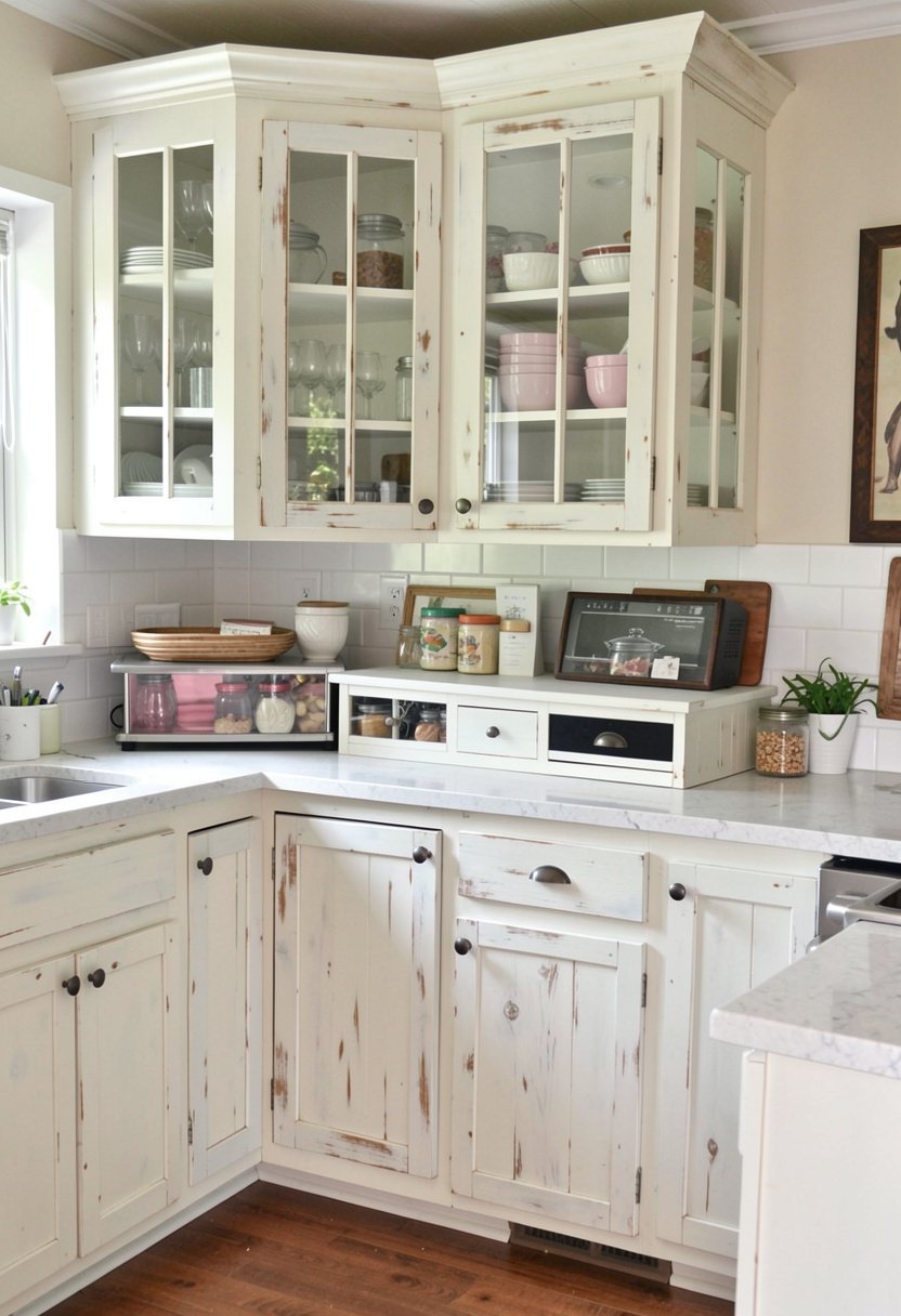 Glass Panel Inserts for an Airy Feel