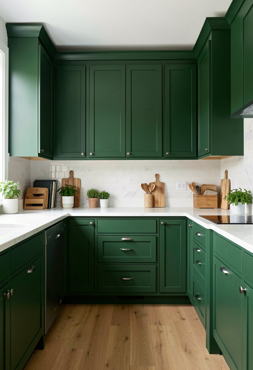 Go with a Deep Forest Matte Finish