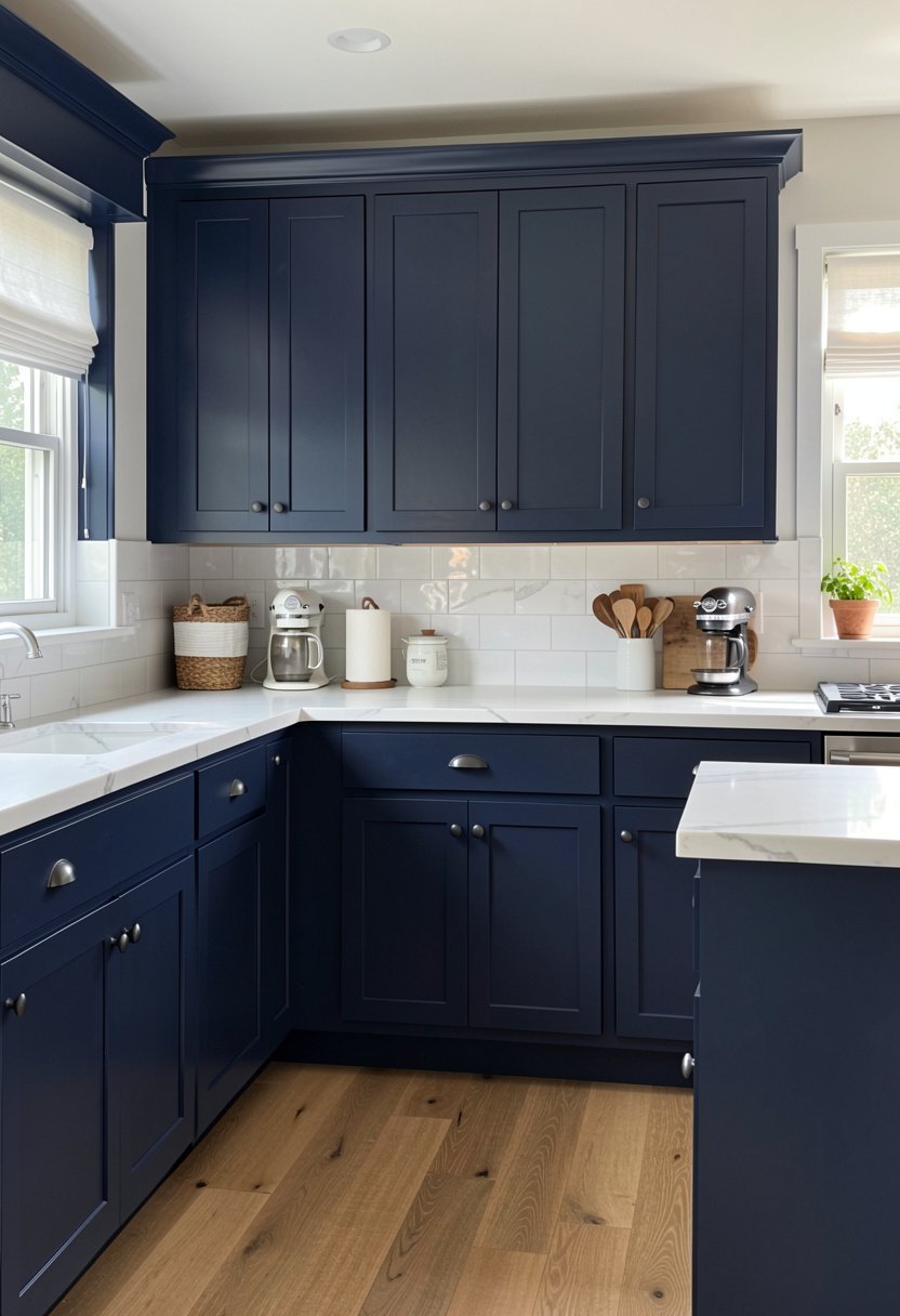 Go with Deep Navy Paint