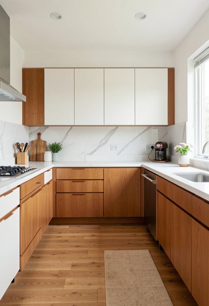 Go with Flat Fronts for a Clean Look