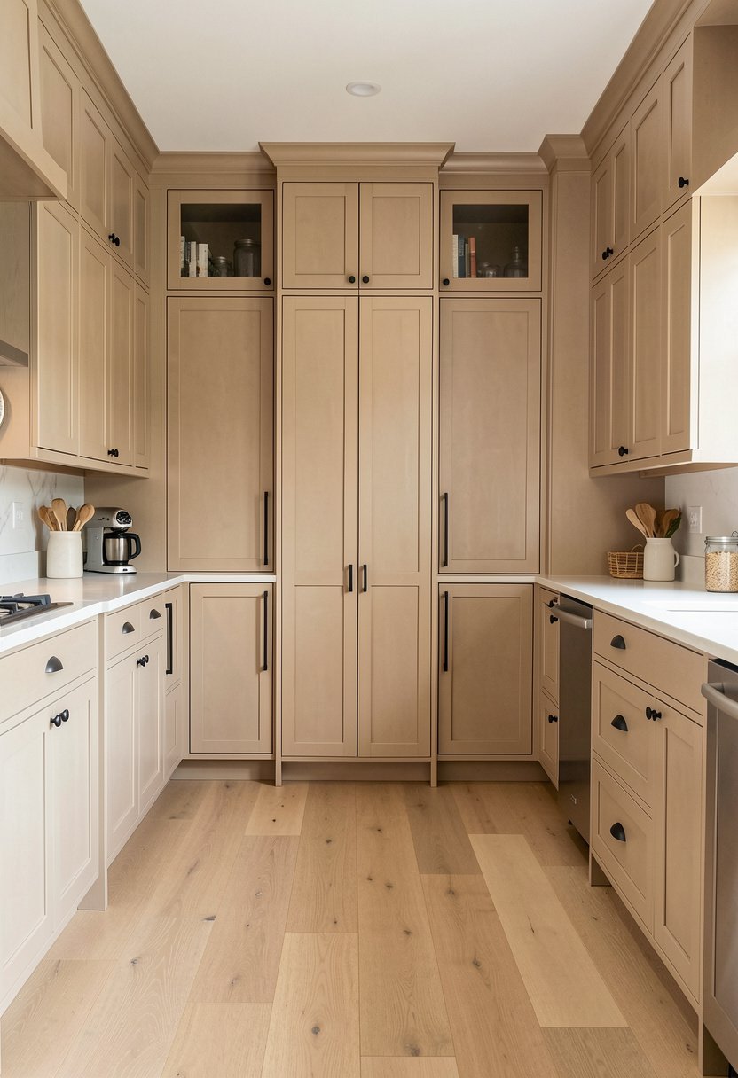 Go with Floor to Ceiling Cabinets