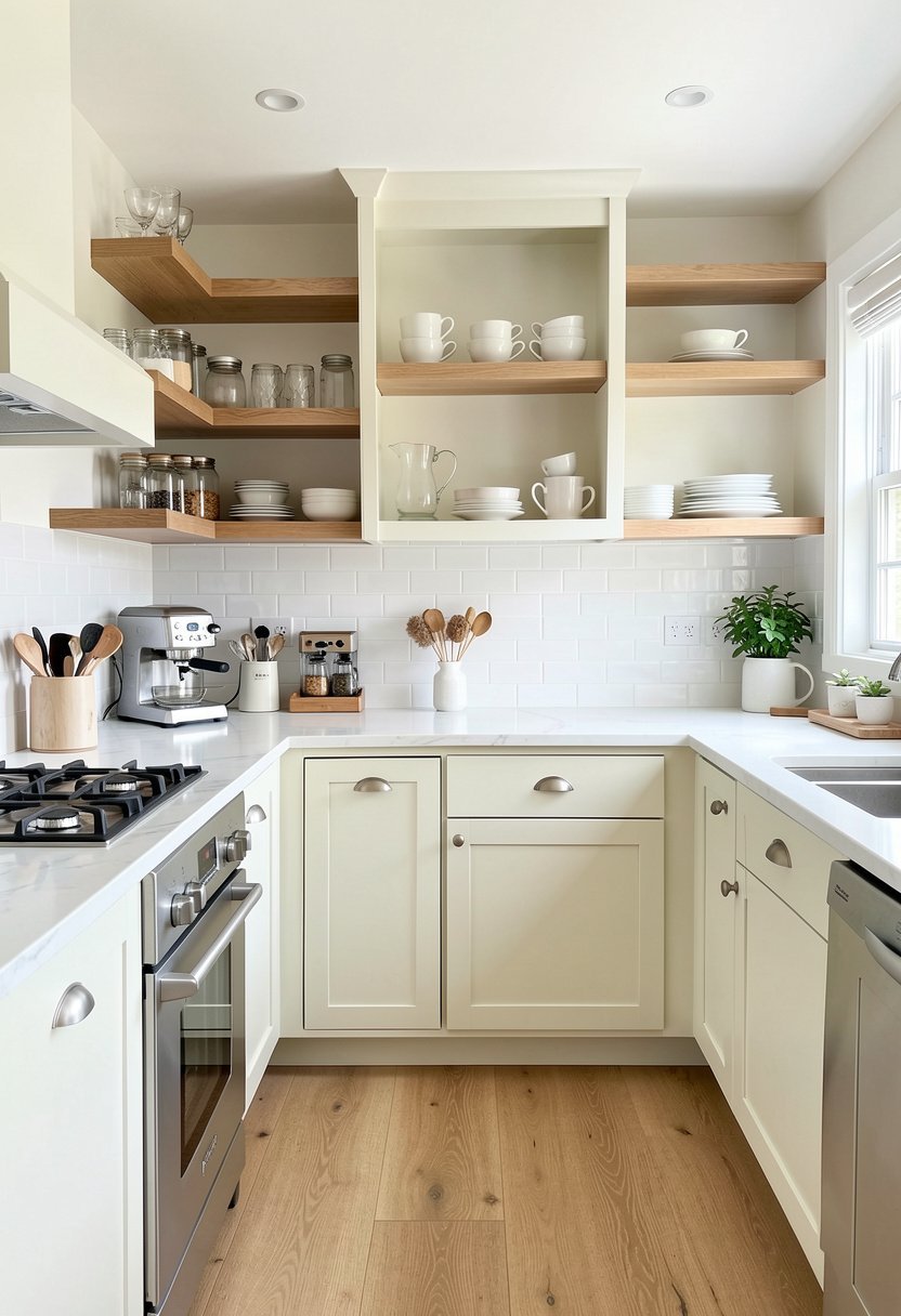 Go with Open Shelving Nearby