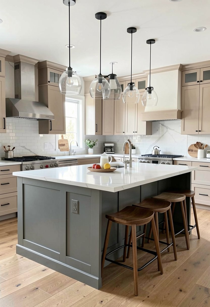 Go with Simple Glass Pendants