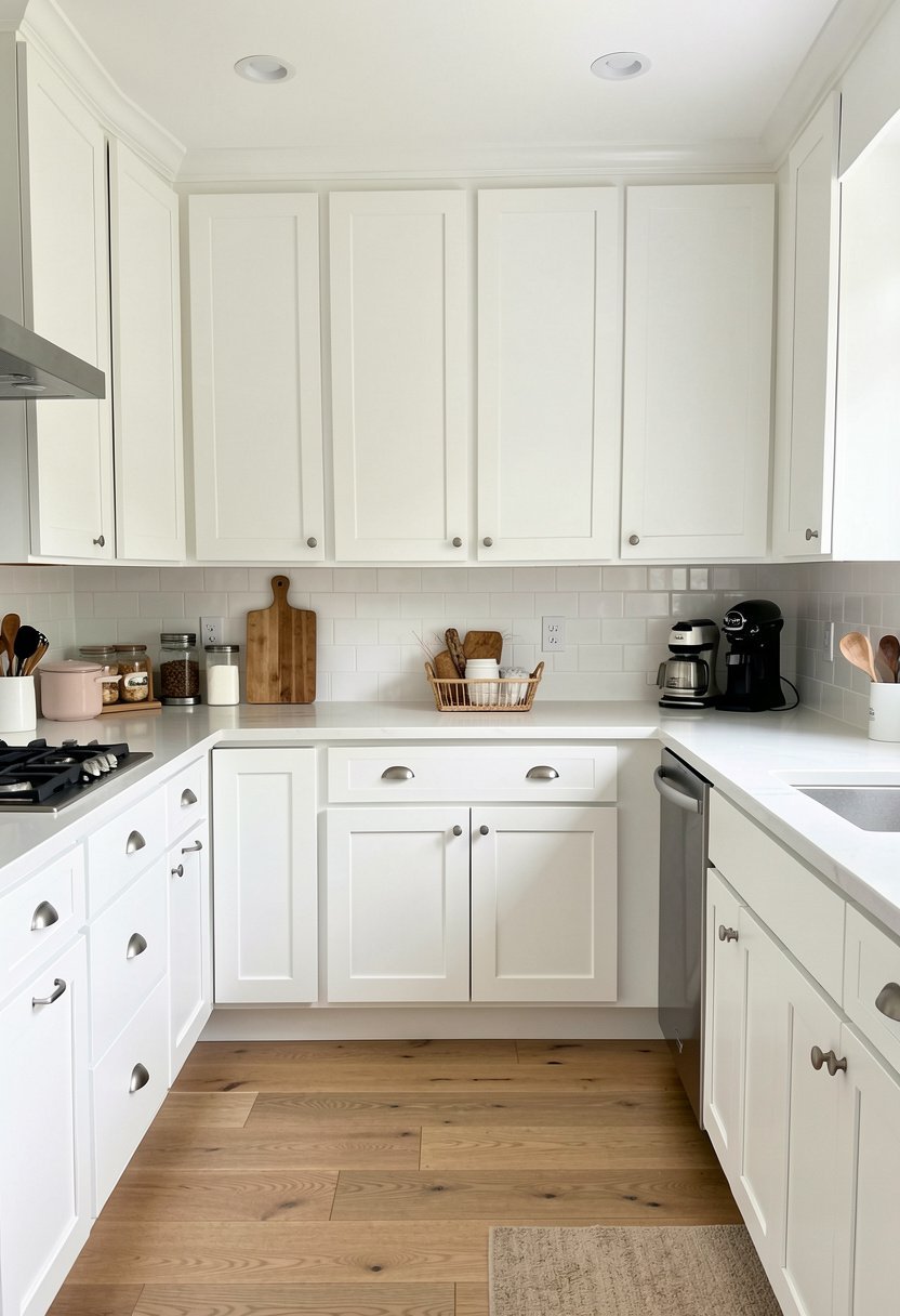 Go with White Shaker Doors