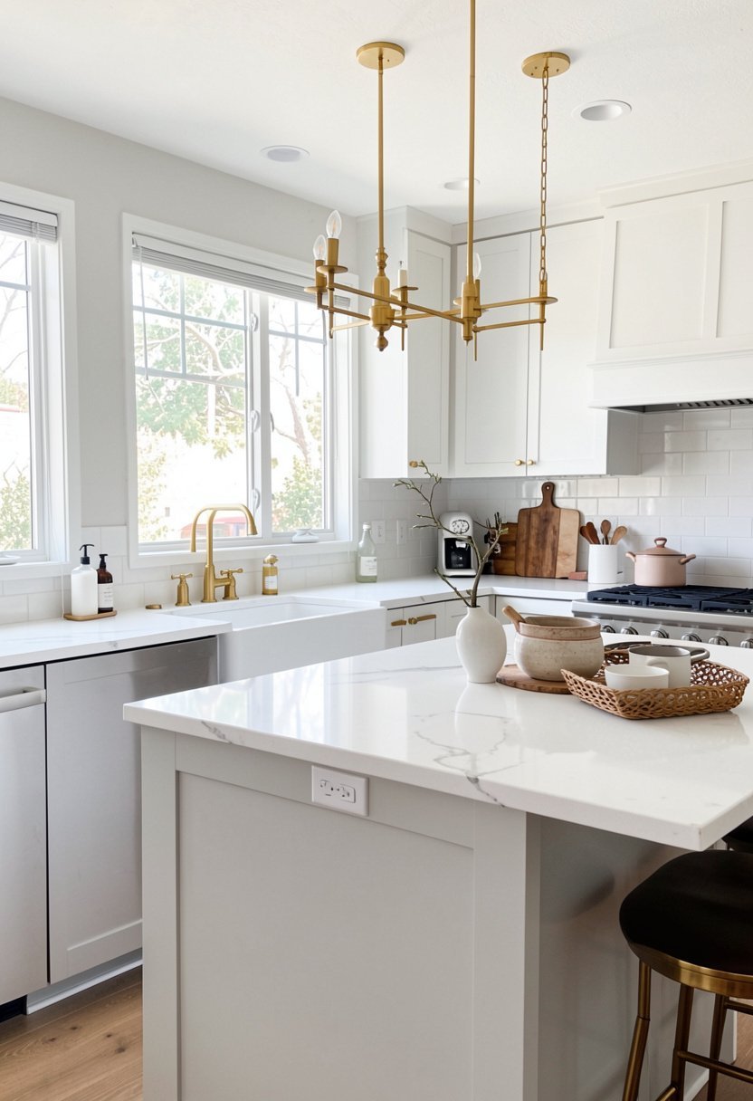 Gold Window Hardware