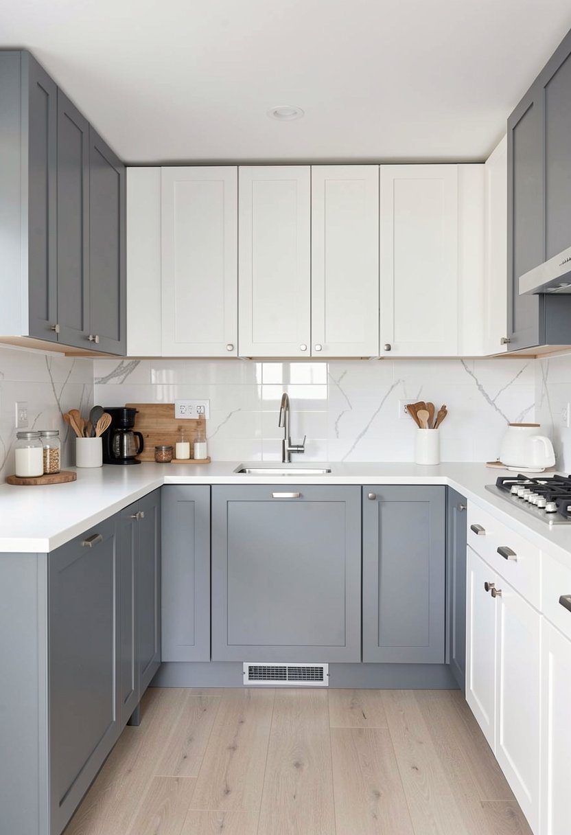 Gray and White for Modern Looks