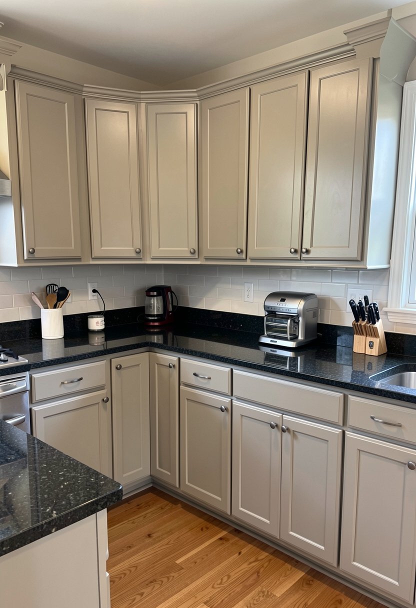 Greige Cabinets