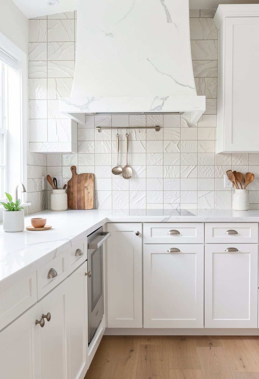 Handmade Ceramic Tiles with Texture