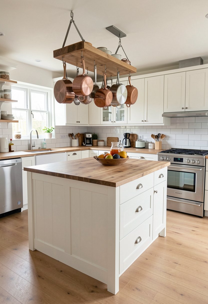Hang a Pot Rack Above It