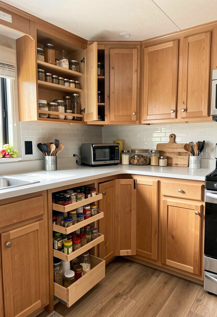 Hang a Spice Rack Door