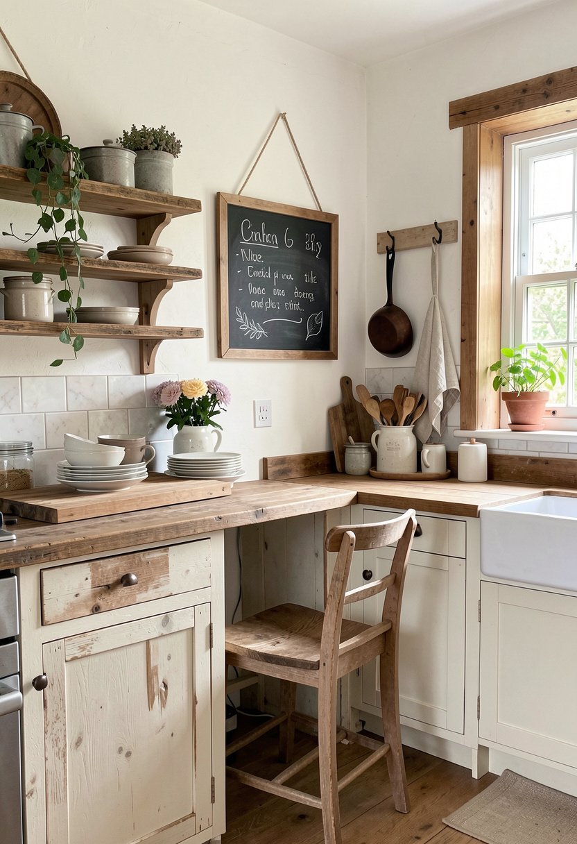 Hang a Wood Chalkboard