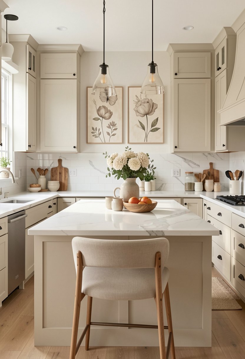 Hang Art in the Kitchen