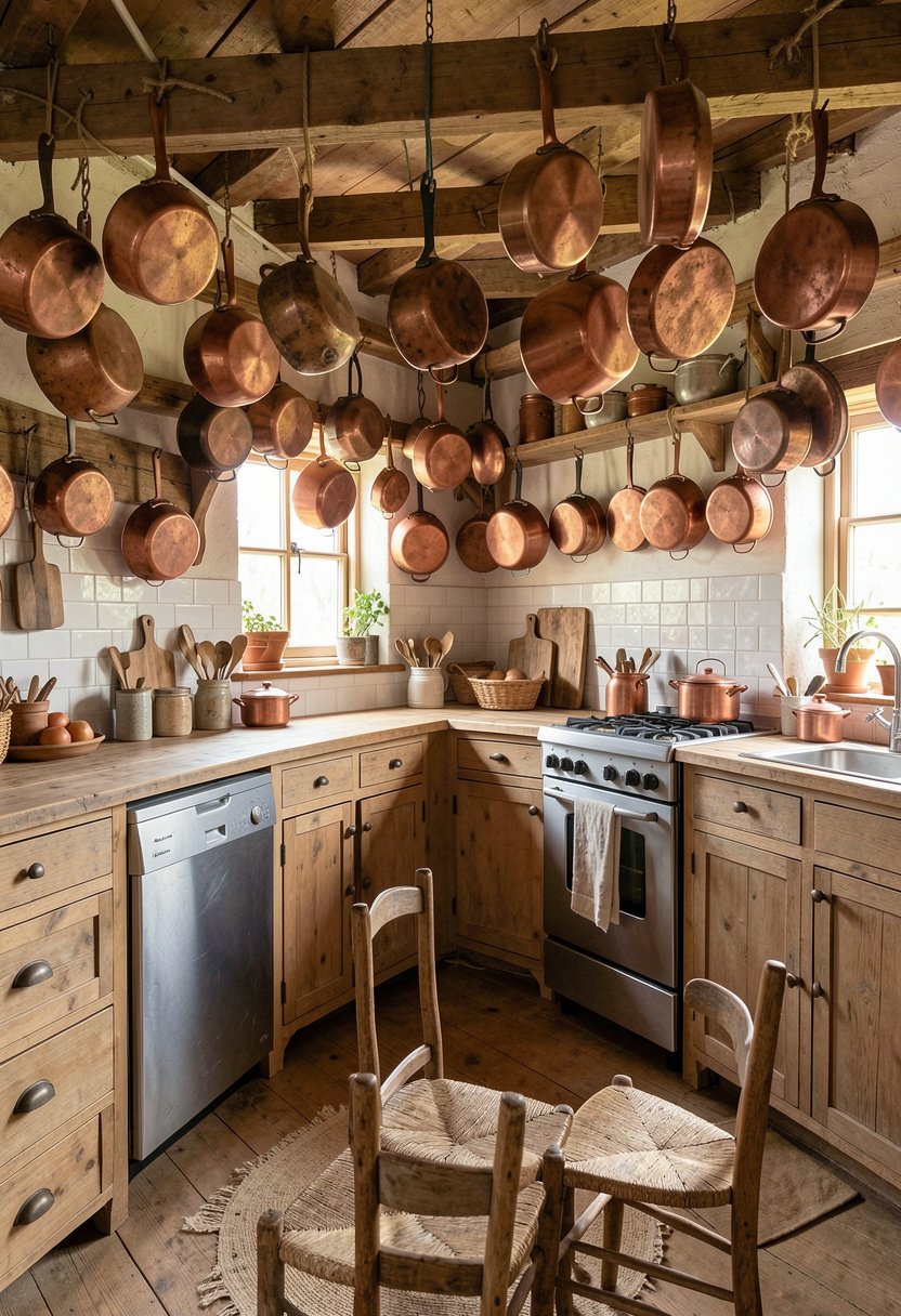 Hang Copper Pots Everywhere