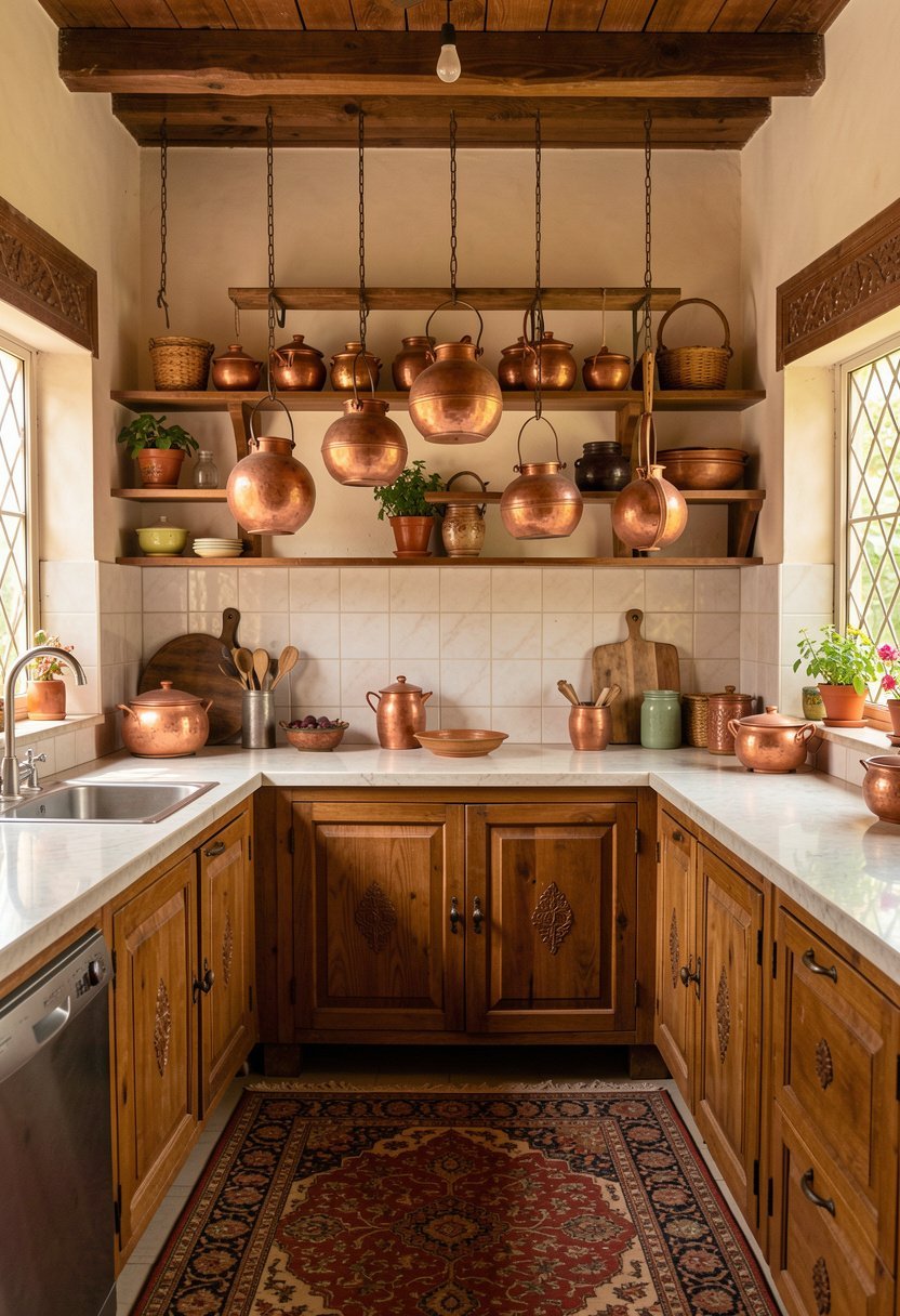 Hang Copper Water Pots