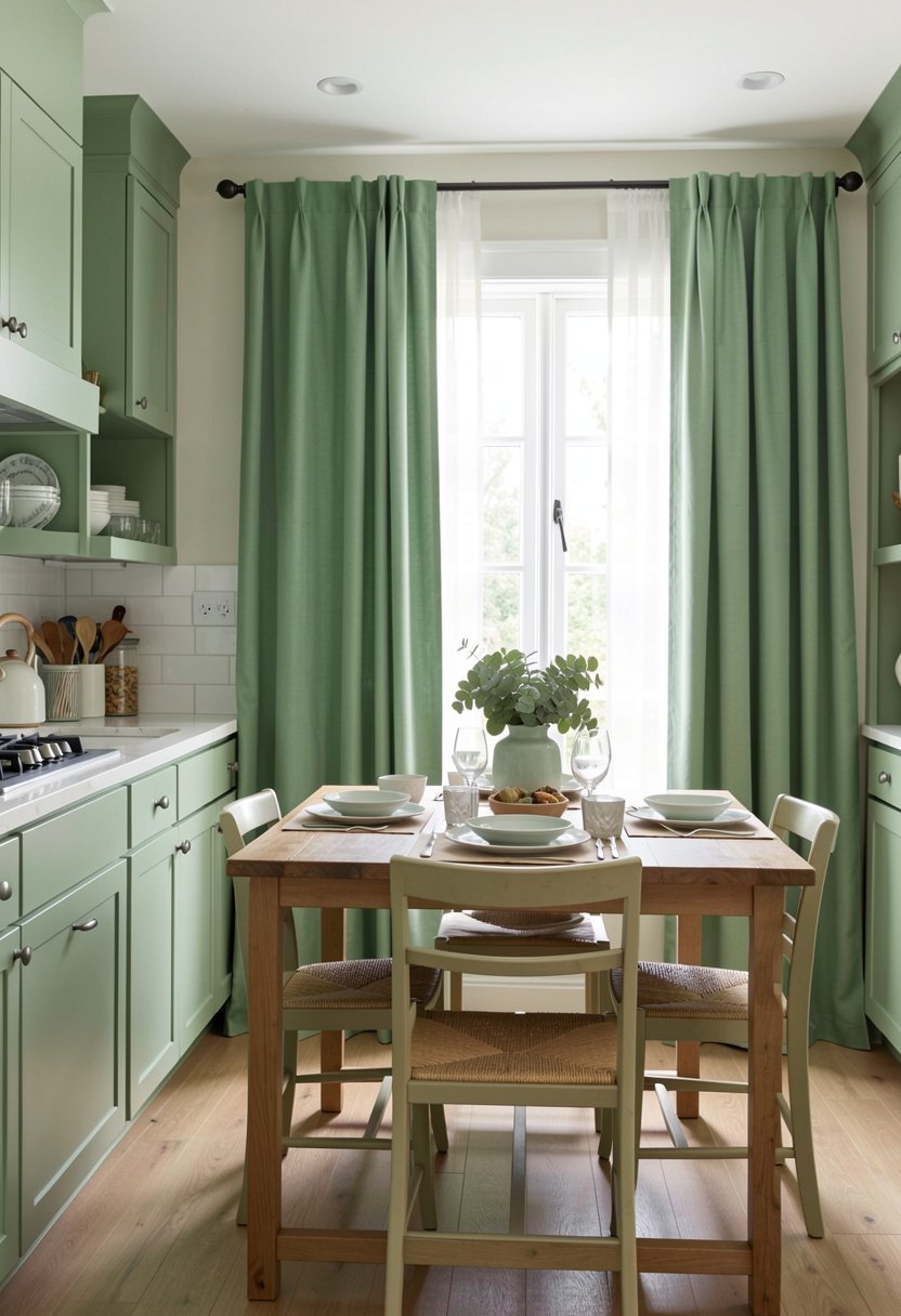 Hang Sage Green Curtains