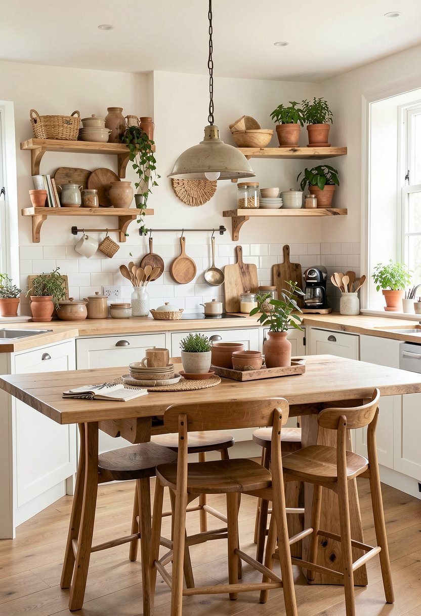 Include Natural Wood Elements