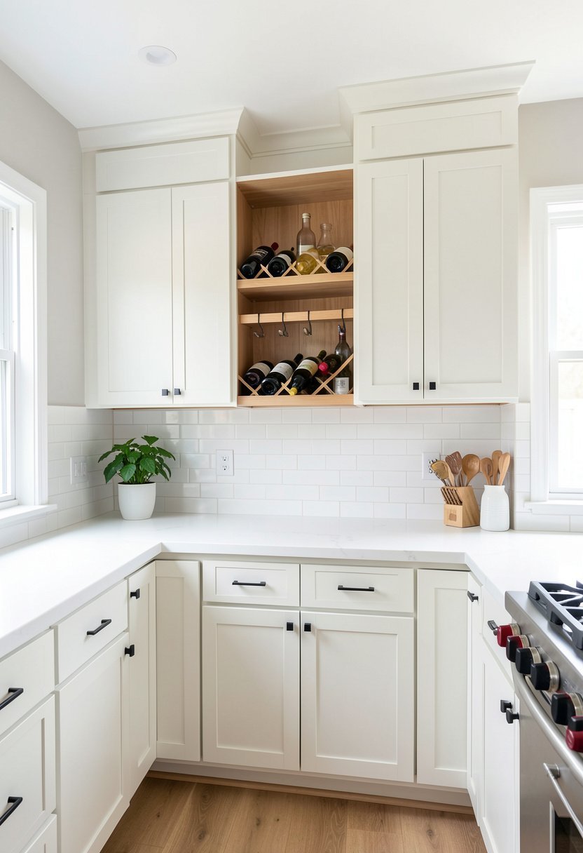 Install a Chic Wine Rack
