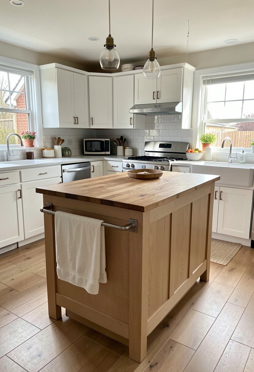Install a Towel Bar On the Side