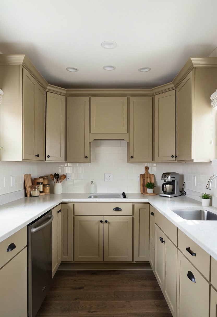 Install Cabinets in Matching Colors