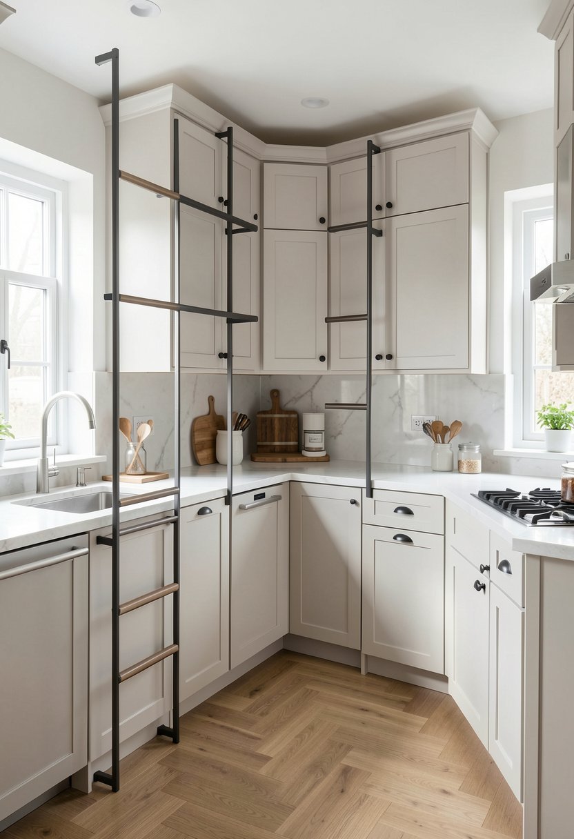 Install Ladder Rails for Access