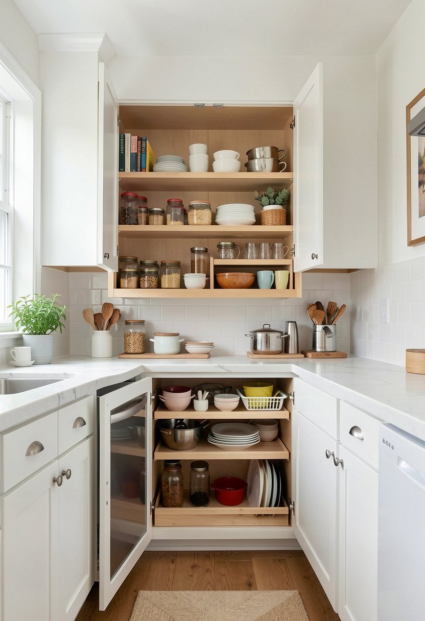 Install Pull Out Pantry Shelves