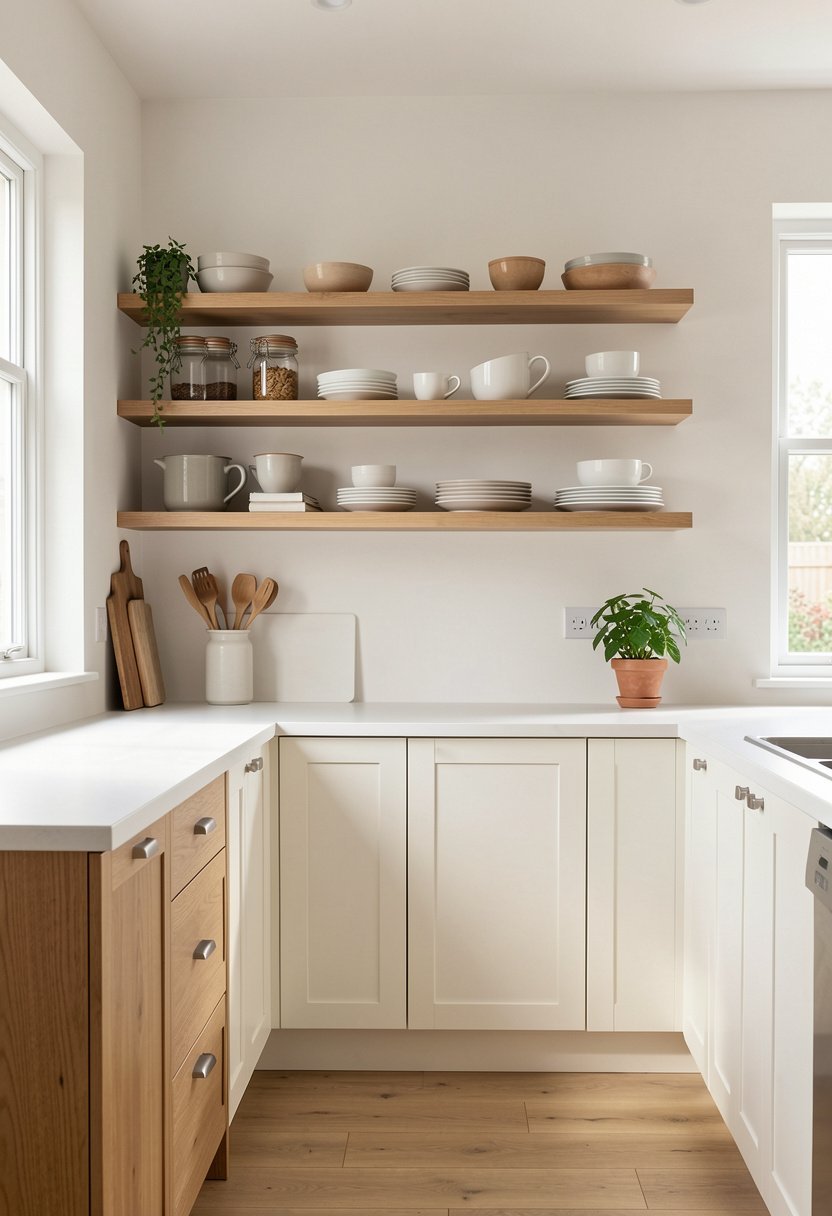 Install Simple Floating Wood Shelves